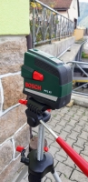 Kreuzlaser Baulaser Linien Laser selbstnivellierend mit Stativ